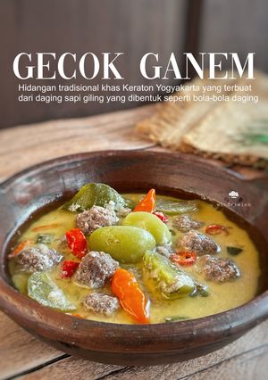 Foto resep Gecok Ganem