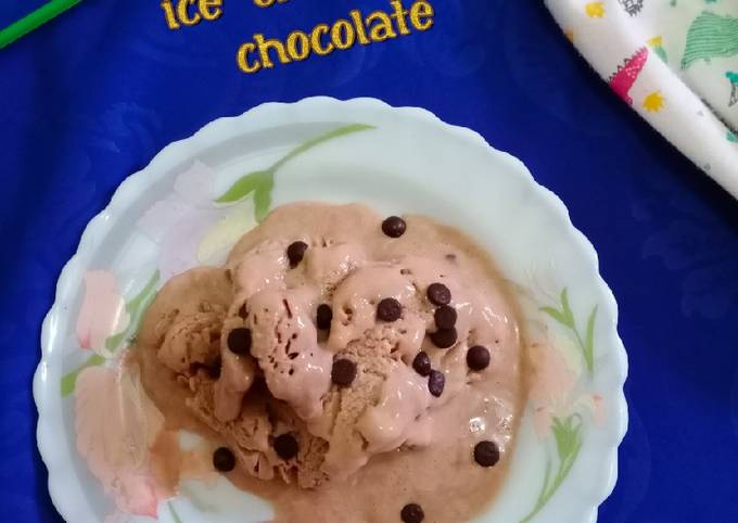 Yuk intip, Cara termudah bikin Ice Cream Chocolate  menggugah selera