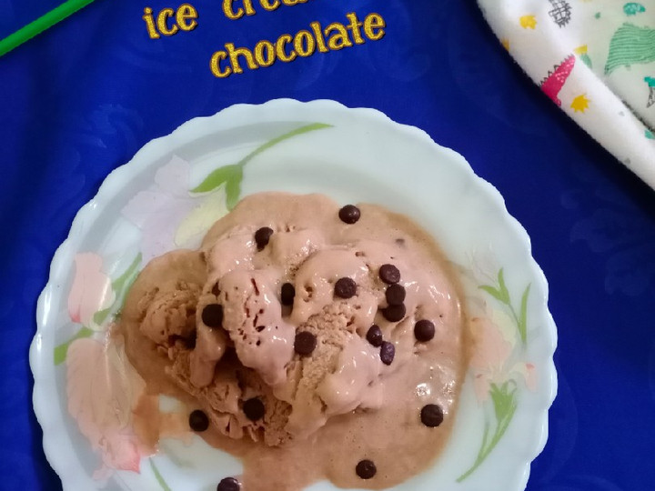 Yuk intip, Cara termudah bikin Ice Cream Chocolate  menggugah selera