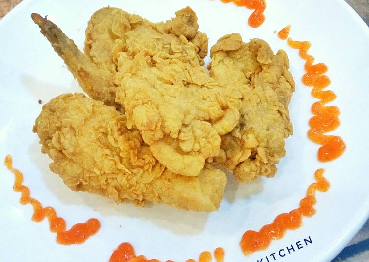 Resep #26 Ayam Goreng Crispy #pekaninspirasi, Enak