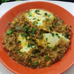A picture of Egg Lababdar.