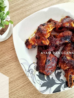 Foto resep Ayam panggang santan