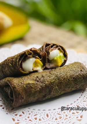 Foto resep 445. Dadar Bayam Alpukat