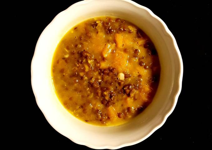 Passaggi a Fai Qualsiasi notte della settimana Zuppa di lenticchie con zucca