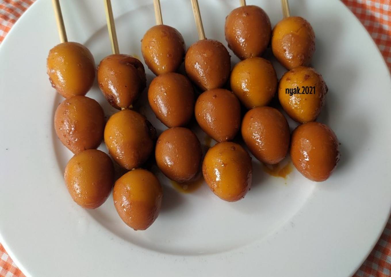Sate Telur Puyuh