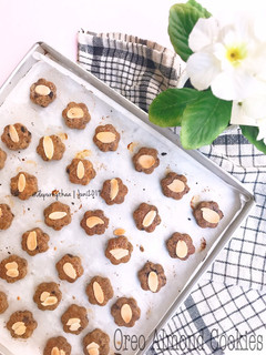 Foto resep Oreo Almond Cookies