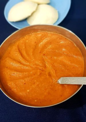 A picture of Tomato Onion Chutney.