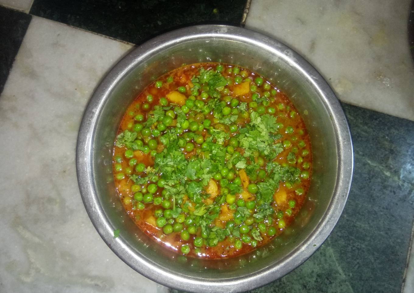 Recipe of Favorite Matar paneer