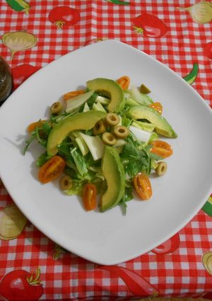 Una foto de Mi ensalada mixta