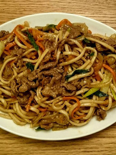 沙茶羊肉炒麵 的食譜成品照片