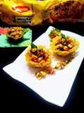 बेक्ड नूडल्स बास्केट विद वेजी सालसा(baked noodle basket with veggie salsa recipe in hindi)