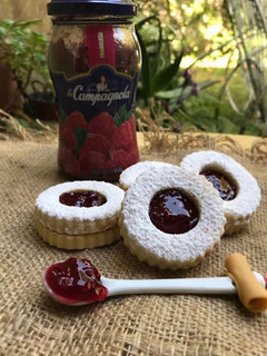 Una foto de Galletitas de frambuesa