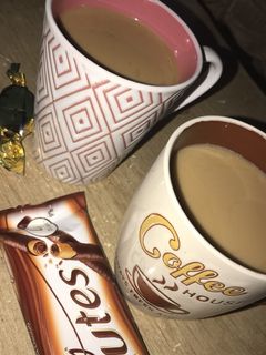 صورة لوصفة مشروب النسكافيه الساخن ☕️