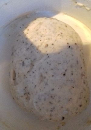 Una foto de Masa con orégano para tarta salada