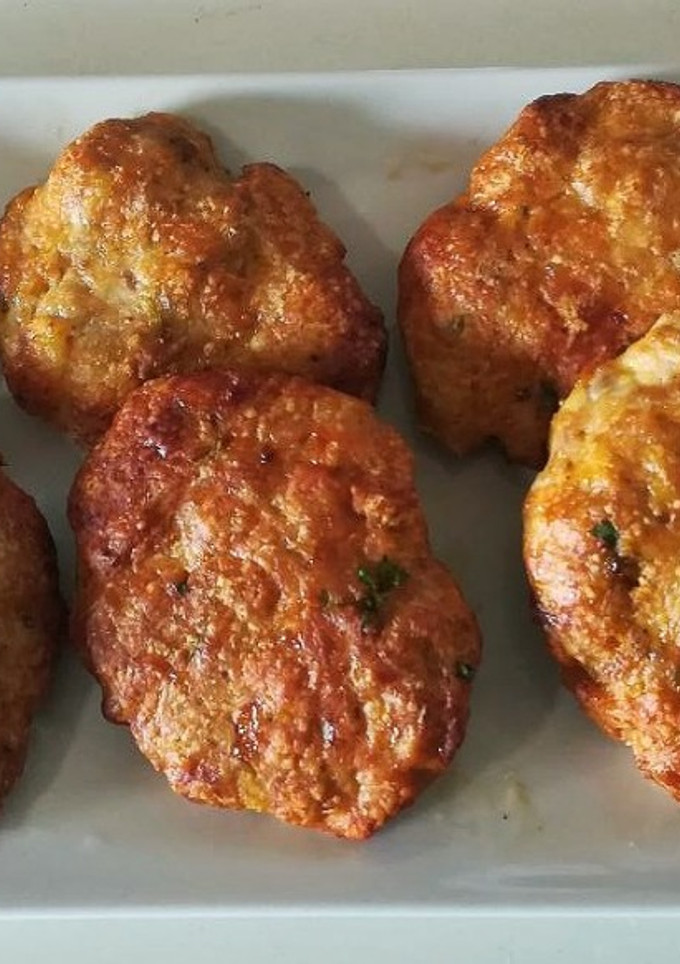 Una foto de Tortitas de carne al horno