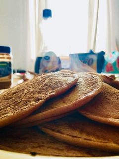 Una foto de Pancakes de avena