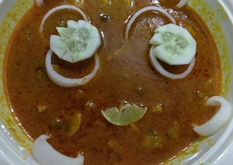 Easiest Way to Make Any-night-of-the-week Matar mushroom veg