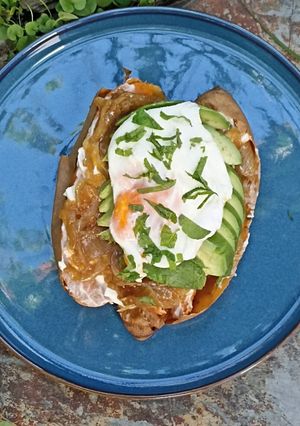 Una foto de Batata rellena