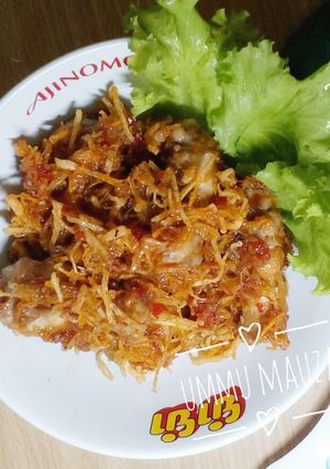 Foto resep Ayam Kentang Ubi Masak Pedas Manis