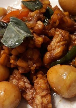 Foto resep Orek tempe telur puyuh