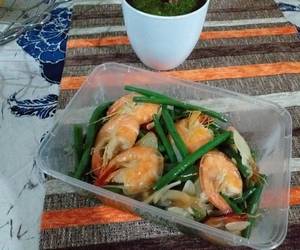 Masakan Unik Buncis Mini Tumis Udang  Ala Restoran