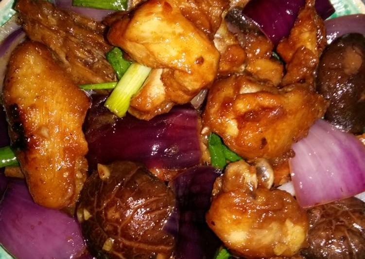 Resep Ayam jamur saos tiram, Bisa Manjain Lidah