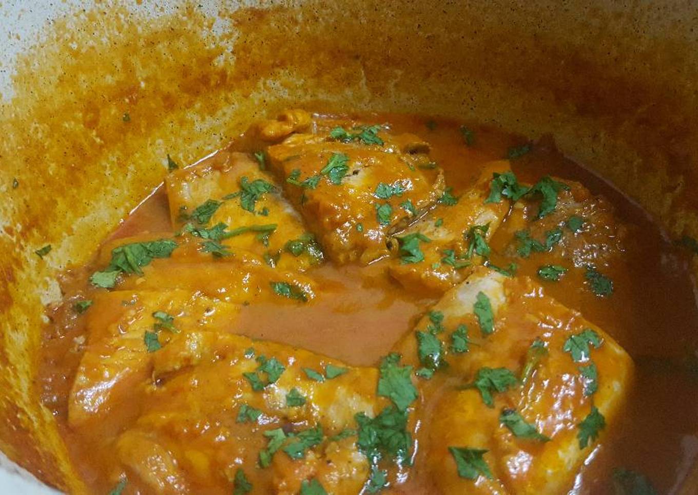 Fishy affair..Fish curry