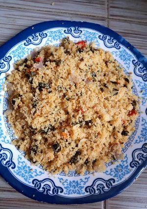 A picture of Dambun couscous.