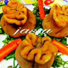A picture of Baked baba ke potali.