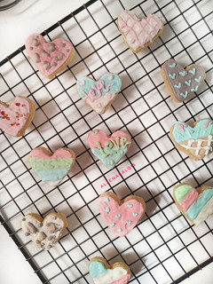 Foto resep 285.Heart Cookies Icing Sugar