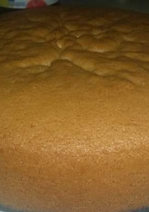A picture of Vanilla Sponge Cake.