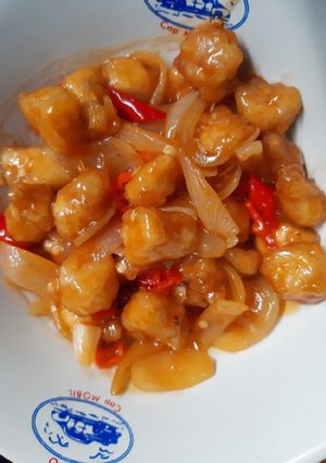 Foto resep Ayam fillet asam manis