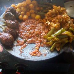 A picture of Tava subzi # banglore.