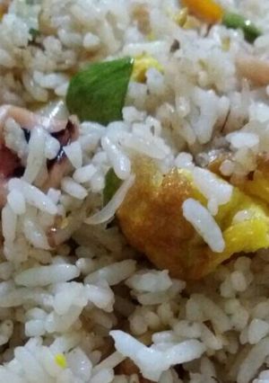 Foto resep Nasi goreng cumi pete