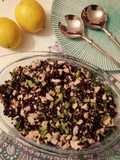 Insalata di Riso Venere Zucchine e Salmone Fresco