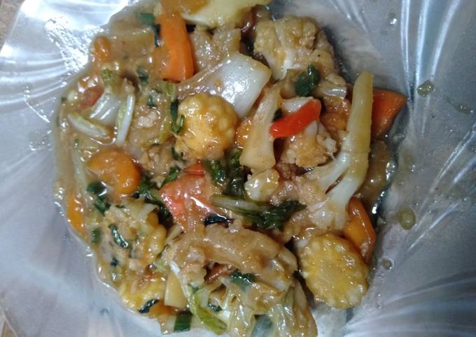 Resep Capcay pedas, Lezat