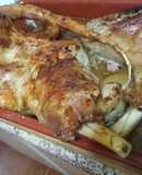 Cordero (lechazo) al horno