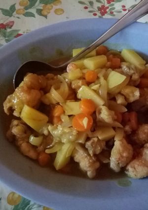 Foto resep Ayam curry jepang pop pop #astiresep