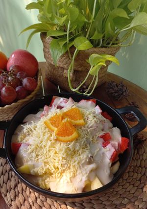 Foto resep Salad buah homemade