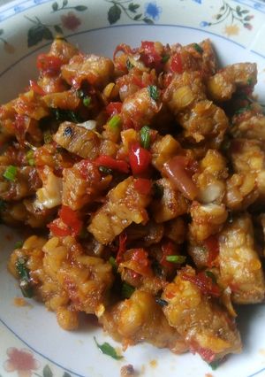Foto resep Tempe cerah aroma seledri