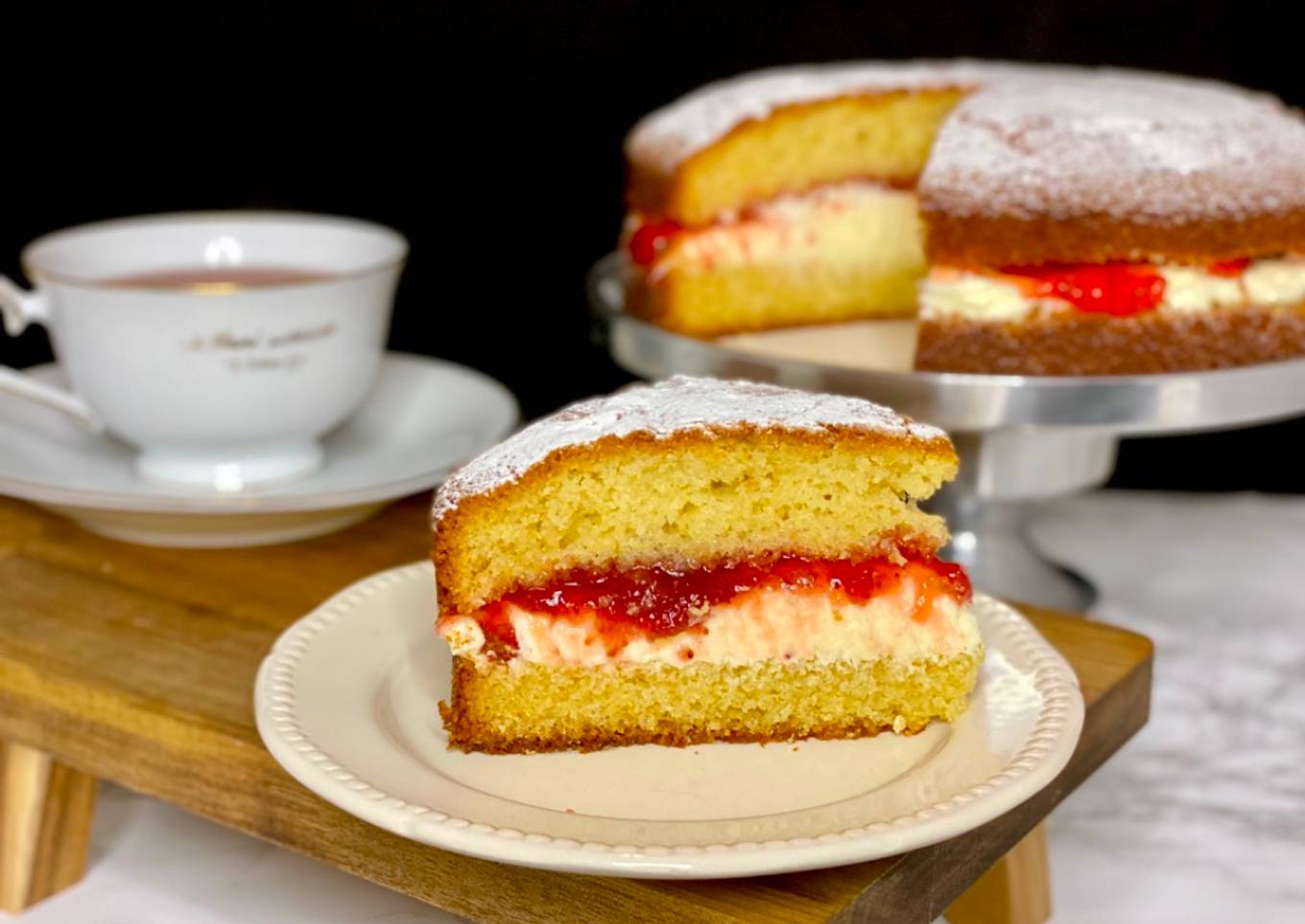 🇬🇧 Así comía la Reina Victoria: “VICTORIA SPONGE” (Reino Unido)