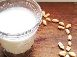 Una foto de Leche de cacahuate (Maní): Muy fácil y con todos los trucos para que salga perfecta! (Leche vegetal / vegana / deslactosada)