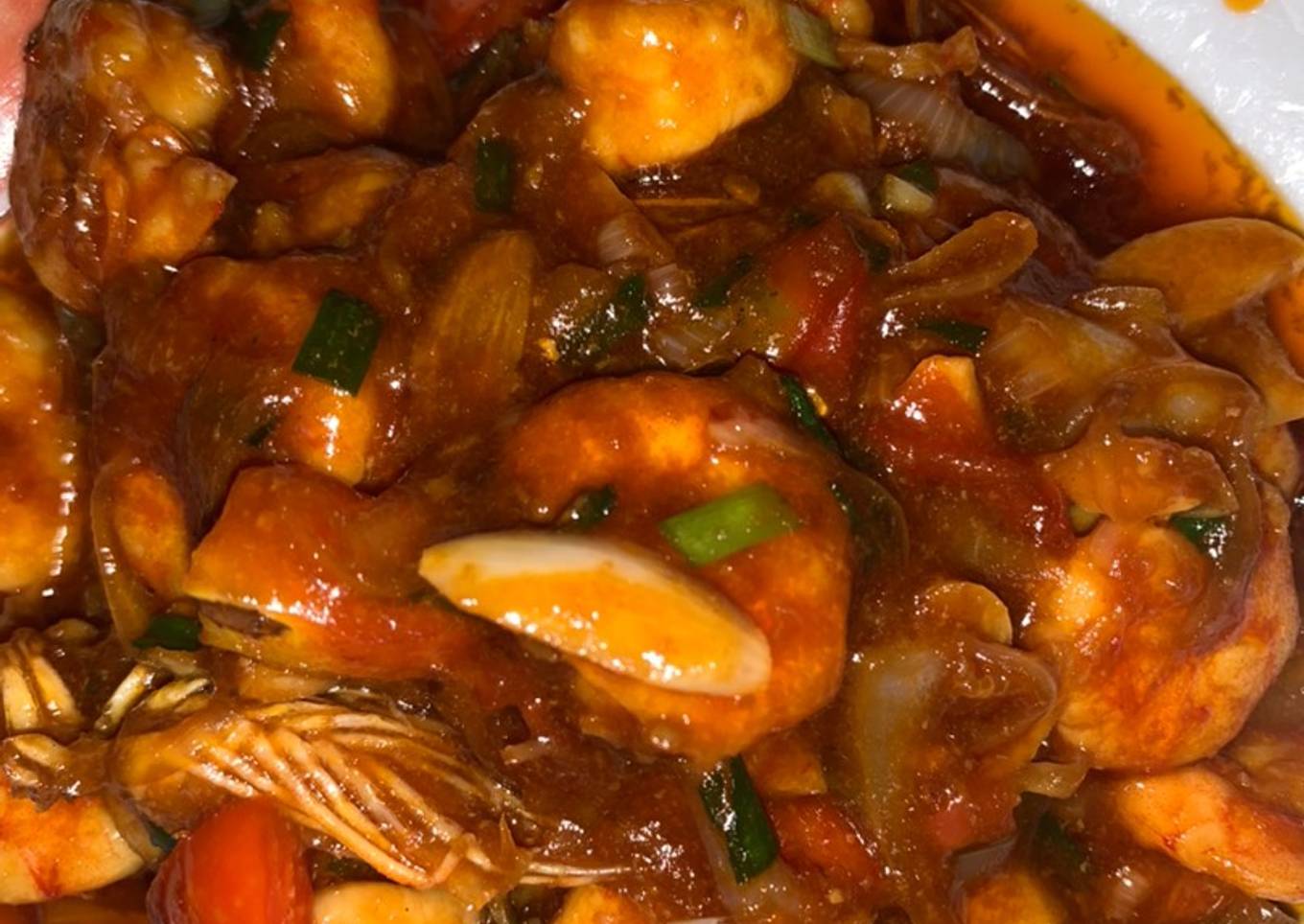 Udang saos mentega