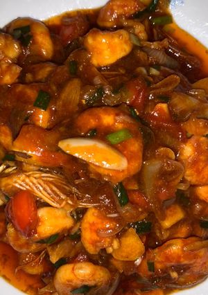 Foto resep Udang saos mentega