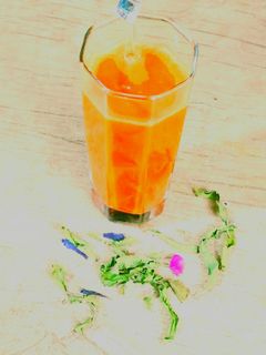 عکسی از دستور آب هویج 🥕🍹