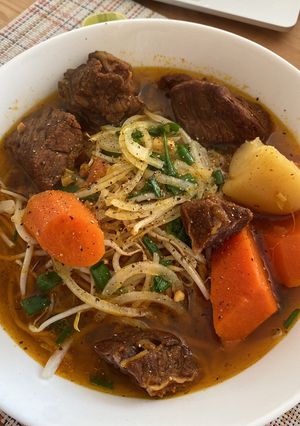 Hình của món Bò Kho.