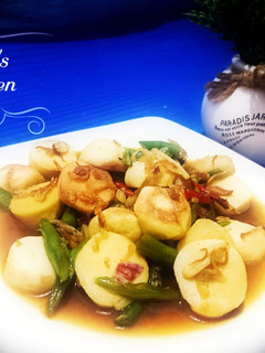 Foto resep Tumis bakso ikan mix buncis