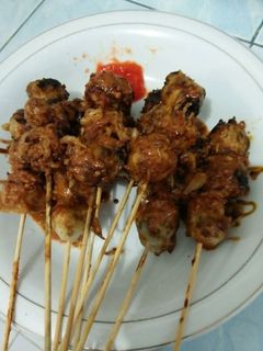 Foto resep Bakso Bakar Saus Kacang