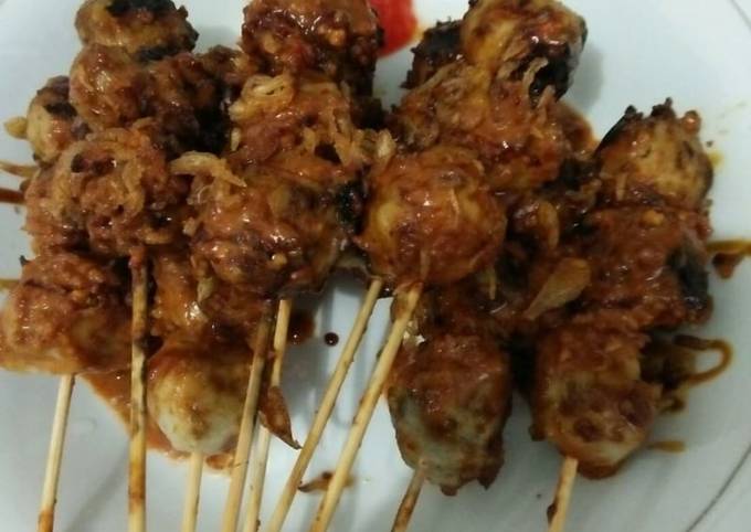 Resep Bakso Bakar Saus Kacang Oleh Lia Lia Cookpad