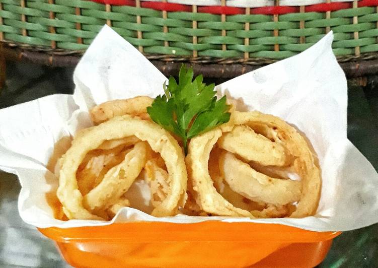 Bagaimana Menyiapkan Onion Ring Crispy yang Enak